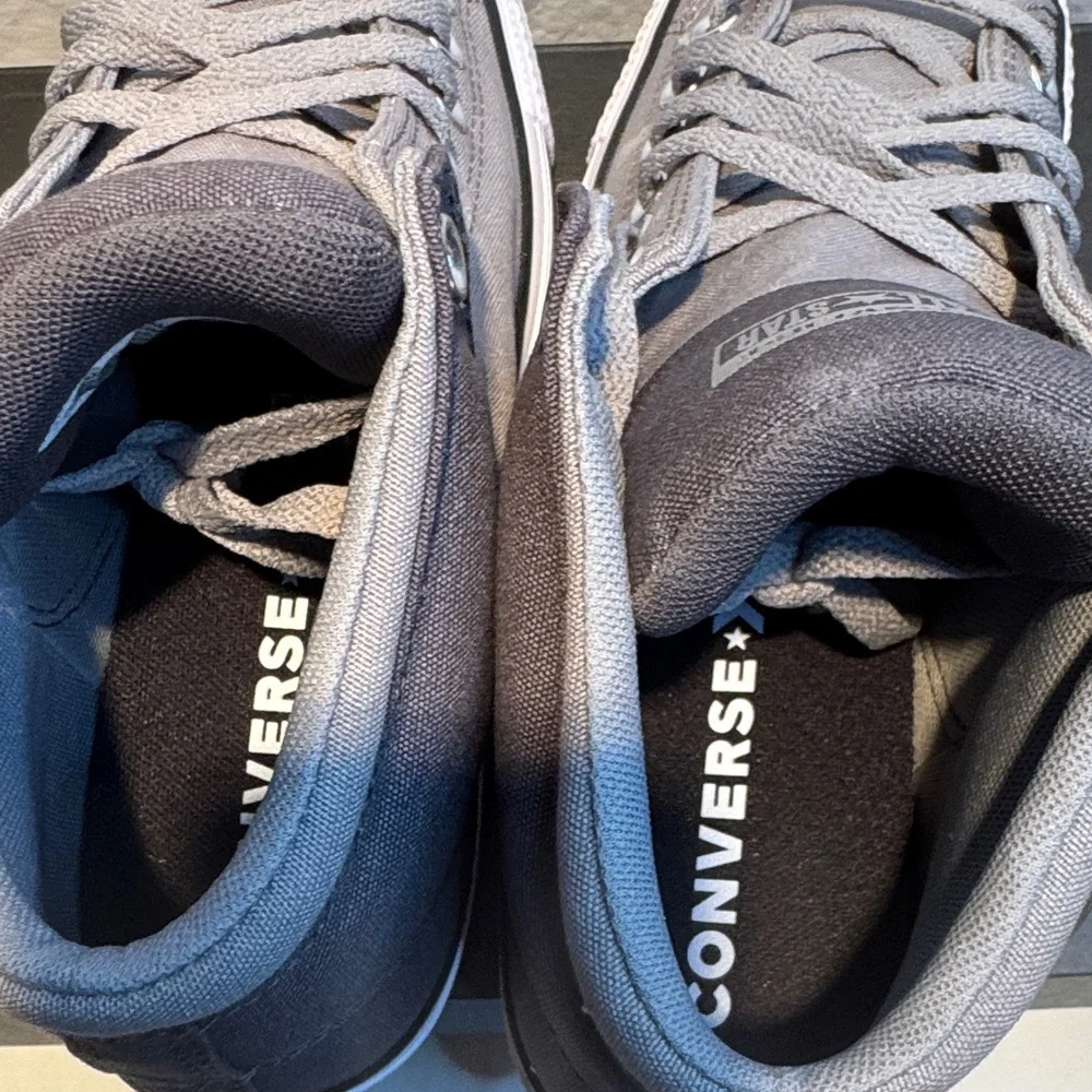 🆕 Converse All Star Gray High-Top Sneakers - Picture 7 of 9